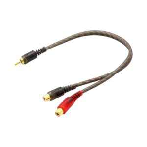 Καλώδιο ήχου RCA - CTC-301 - Male to 2Female - 003027