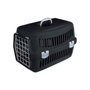 Κλουβί μεταφοράς κατοικιδίου πλαστικό - Felix - 48x32.5x32.5cm - 005111 - Black/Grey