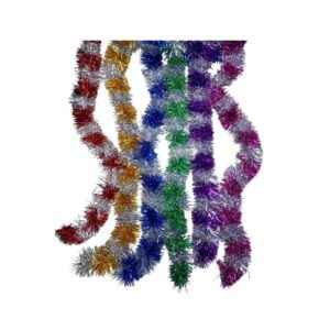 Σετ Χριστουγεννιάτικες Γιρλάντες διαφόρων χρωμάτων - 10pcs - 2m*9cm - 21222