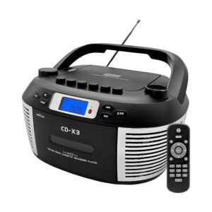 Φορητό ραδιόφωνο Κασετόφωνο & CD Player - X3B - 718136