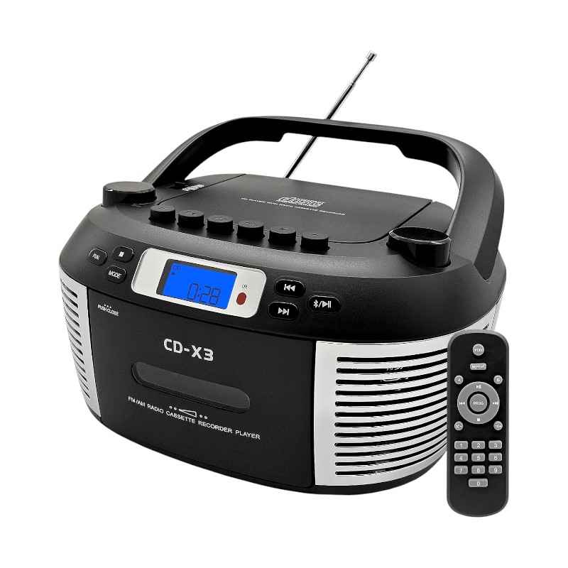 Φορητό ραδιόφωνο Κασετόφωνο & CD Player - X3B - 718136