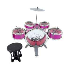 Παιδικό σετ Drums - 4008E - 917226 - Pink