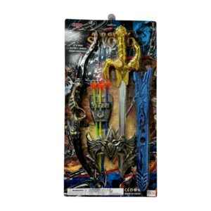 Ancient warrior set with bow and accessories - 558-5A - 917249