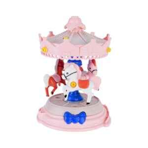 Καρουζέλ με χειροκίνητη περιστροφή - 1122 - 917409 - Pink