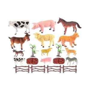 Σετ φιγούρες ζώων φάρμας - 20pcs - 146-61E - 917521