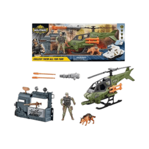 Σετ πολεμική βάση με ελικόπτερο - F16-1A - 917348