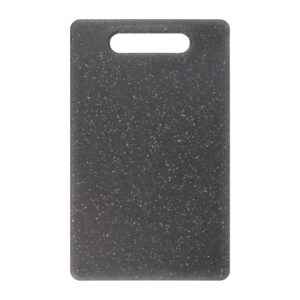 Πίνακας κοπής κουζίνας ανθεκτικός στις γρατζουνιές από μαύρο PP 25x15cm πάχος 8 mm