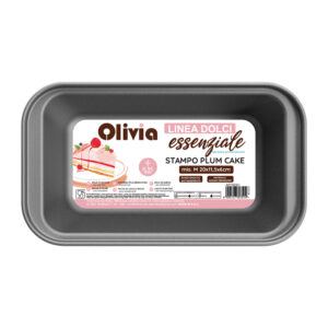 Καλούπι για κέικ σχήματος ορθογωνίου 20x11,5x6cm από βαμμένο ατσάλι