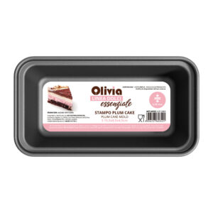 Καλούπι για κέικ σε ορθογώνιο σχήμα 15,5x8,5x4,5εκ από βαμμένο ατσάλι