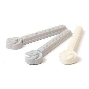 Κλιπ φρεσκάδας γκρι 14x3,3εκ 3 τεμάχια