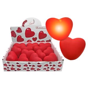 Καρδιά Όρθια με φως 6,5x5,5cm Homie 322044