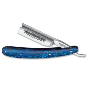 Ξυράφι Boker χειρός Blue Shell 7/8 με εγκοπή κουρέα
