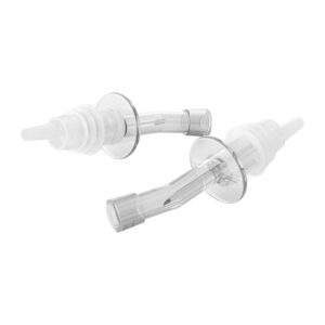 Καπάκι ρίψης 2,5x10cm PP με στόμιο αποτροπής σταγόνων 2 τεμάχια