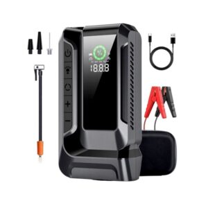 Εκκινητής μπαταρίας οχημάτων Jump Starter & αεροσυμπιεστής - W11905-08 - 170819