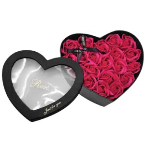 Κουτί Καρδιά με 20 Τριαντάφυλλα 22x20x10cm Homie 423062