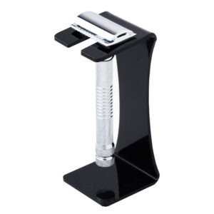 Pearl Shaving stand for safety razor black