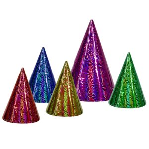 Καπέλο Κώνος Χάρτινο 20cm Carnavalista 231647