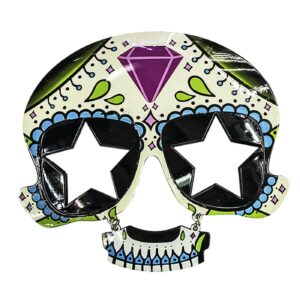 Γυαλιά Νεκρός με Στόμα 16,5x16cm Carnavalista 232026