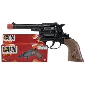 Όπλο Μεταλλικό 8σφαιρο 21x8cm Carnavalista 23237