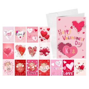 Κάρτα Ευχετήρια με Καρδιές Κάρτα: 23,5x17cm Carnavalista 232341