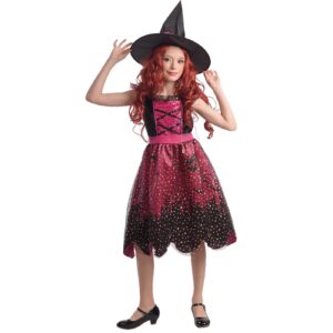 Στολή Παιδική ροζ Μάγισσα  Carnavalista 232389