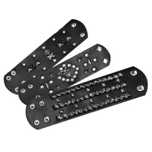 Βραχιόλι Πανκ 23x6cm Carnavalista 23267