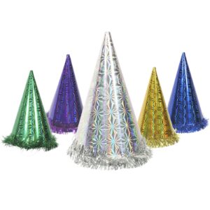 Καπέλο Πιερότος Χάρτινο Laser 34cm Carnavalista 23495