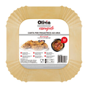 Χάρτινη φριτέζα αέρος 16x4,5cm 50 τεμάχια Μίας χρήσης