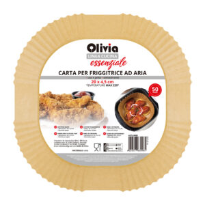 Χάρτινη φριτέζα αέρος 20x4,5cm 50 τεμάχια Μίας χρήσης