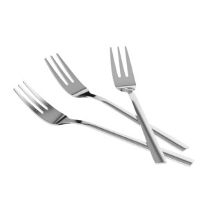 Πιρούνια επιδορπίου 15εκ από ανοξείδωτο ατσάλι 18 10 3 τεμάχια