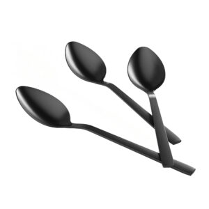 Κουτάλια τραπεζιού 21εκ από ανοξείδωτο ατσάλι 18 10 με ματ φινίρισμα 3 τεμάχια