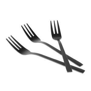 Πιρούνια επιδορπίου 15εκ από ανοξείδωτο ατσάλι 18 10 Ματ φινίρισμα 3 τεμάχια