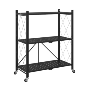 Μεταλλική ραφιέρα 3 επιπέδων τροχήλατη - 1011-3 - 521964