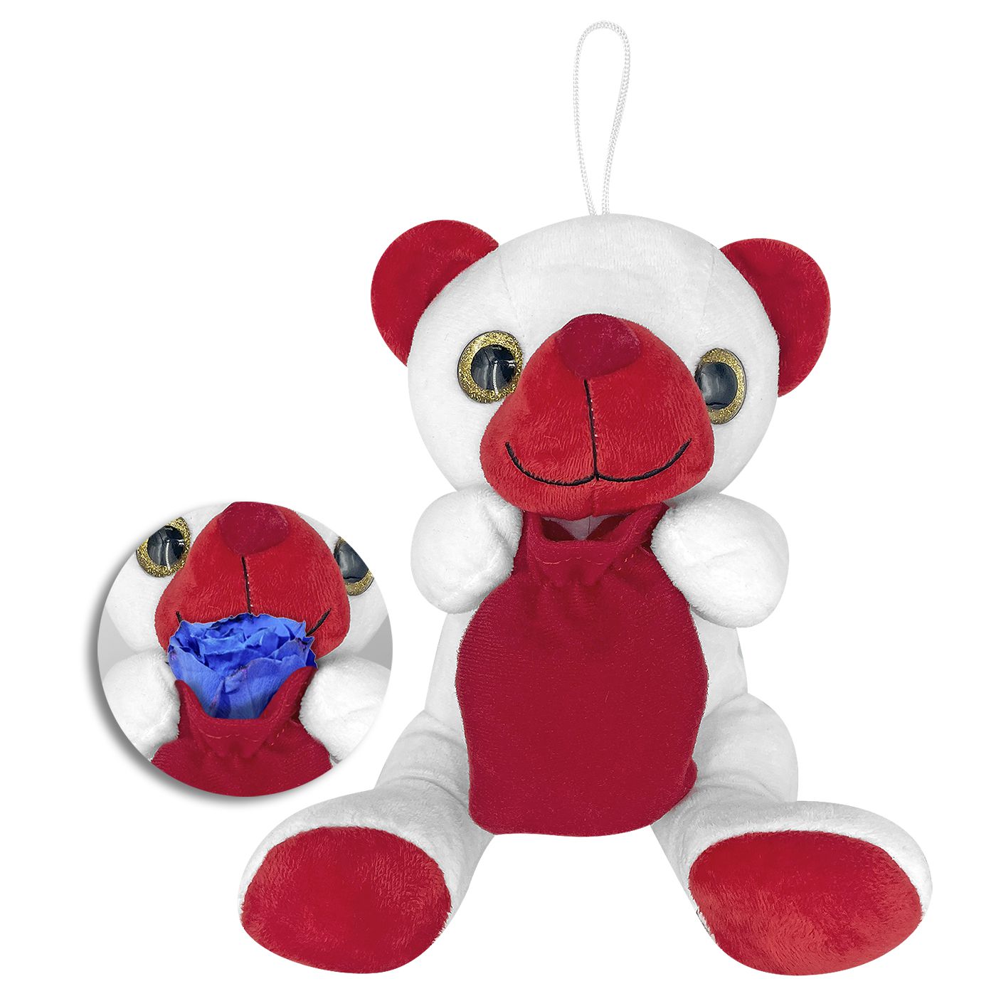 Plush Teddy Bear with Gift Pouch 20cm ToyMarkt 99513