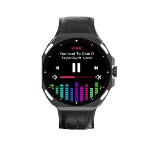 Σετ Smartwatch με 7 λουράκια - V18 Pro Max - 814116 - Black