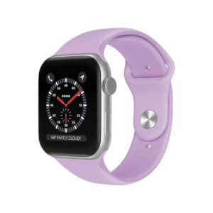 Σετ Smartwatch με 3 λουράκια - T900 MINI - 814215 - Purple