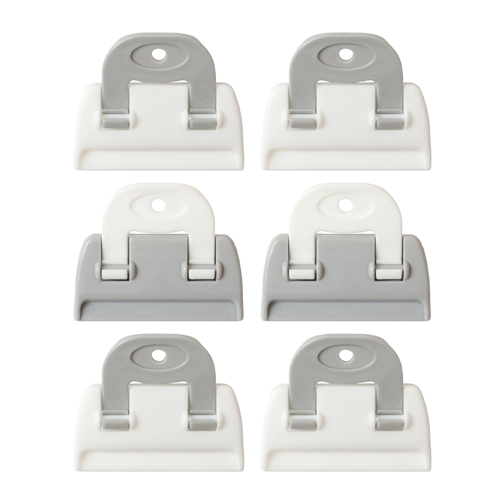 Food bag clips 6x5 cm set of 6
