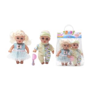 Κούκλα μωρό με αξεσουάρ - 0812-2656 - 917417