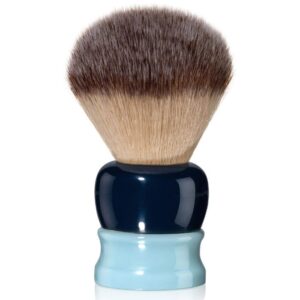 Fine Accoutrements Stout Synthetic Shaving Brush Dark/Light Blue 24mm