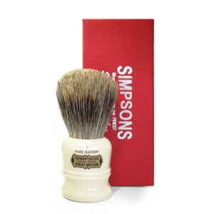 Simpsons shaving brush duke 1 pure badger