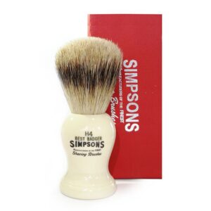 Simpsons shaving brush harvard h4 best badger