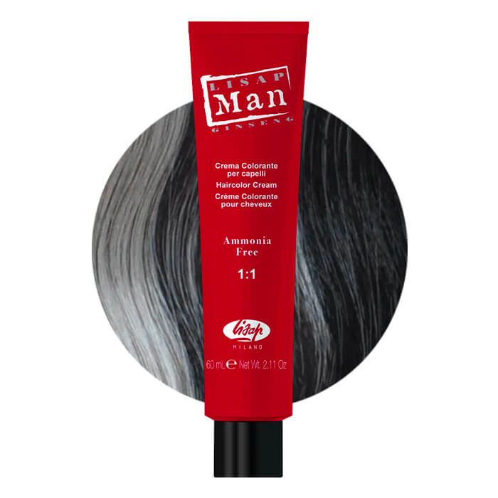 Lisap Man crema colorante per capelli bruno 60ml