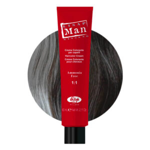 Lisap Man crema colorante per capelli castano chiaro 60ml