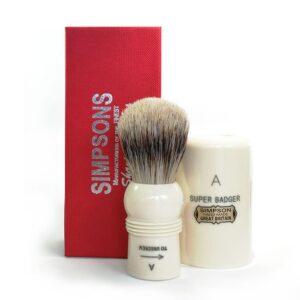 Simpsons shaving brush major m1 super badger