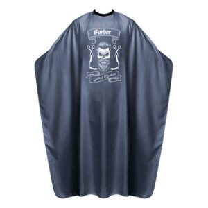 The Shave Factory barber cape cutting machine blue navy