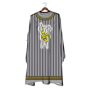 The Shave Factory barber cape cut shave