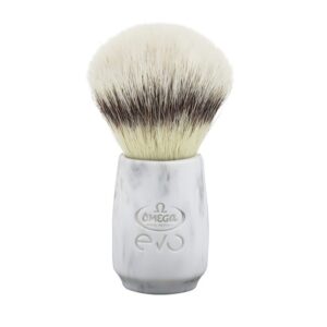 Omega shaving brush evo marble ovale