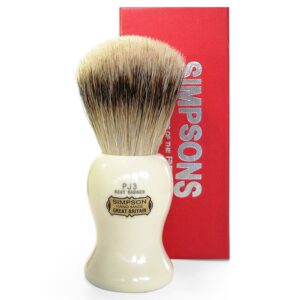 Simpsons shaving brush persian jar 3 best badger