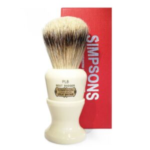 Simpsons shaving brush polo pl8 best badger