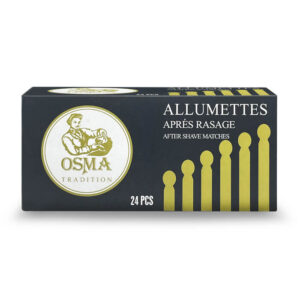 Osma box fiammiferi emostatici all'allume di rocca 24 pacchetti